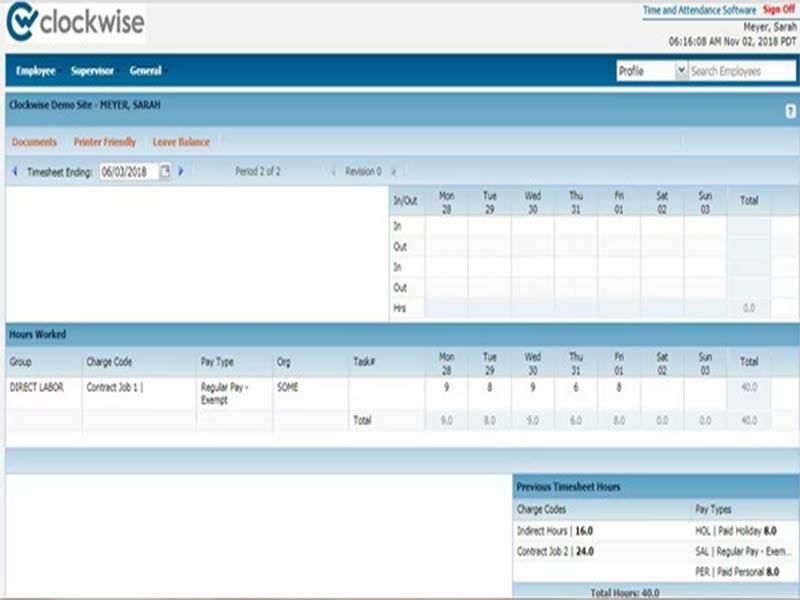 Clockwise Software Dashboard