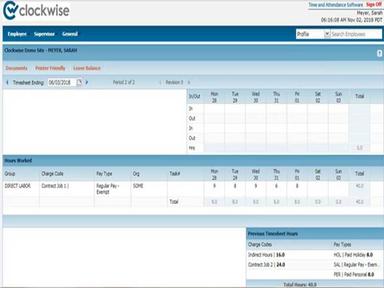 Clockwise Software Dashboard