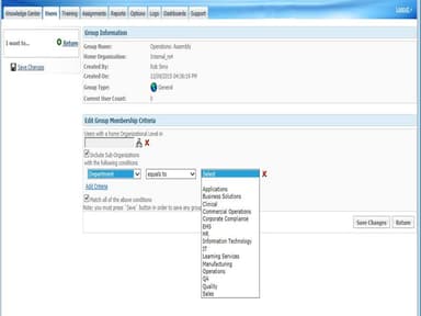 ComplianceWire User Criteria