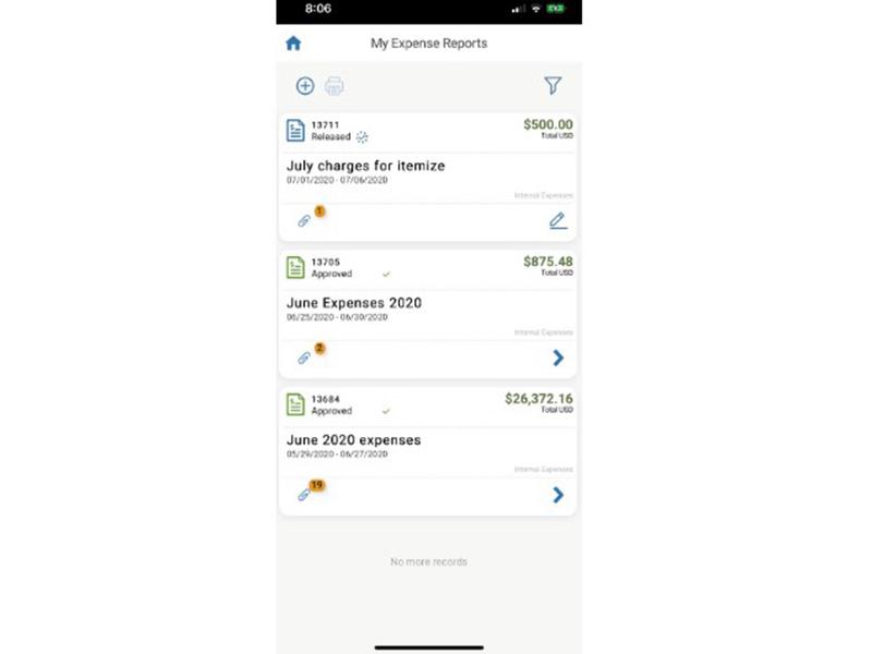 DATABASICS Expense Mobile