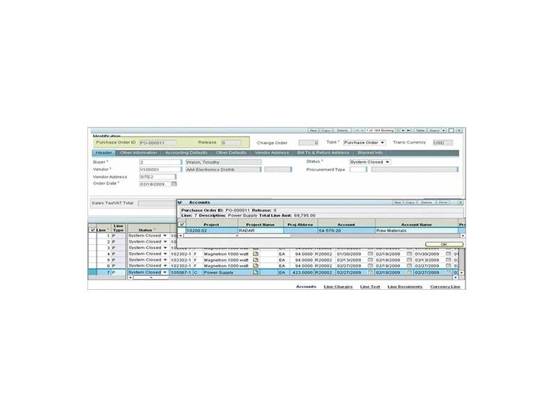 Deltek Costpoint Dashboard