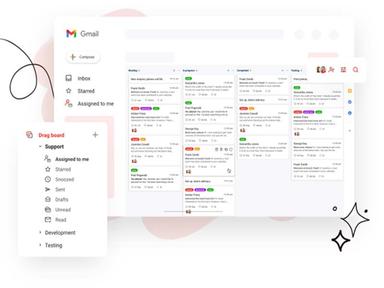 Drag Software Use Boards To Create All Types Of Workflows Inside Gmail