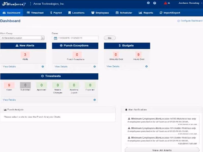 EPAY Systems Dashboard