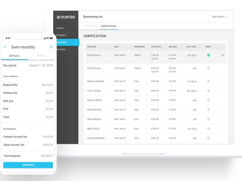 Everee Dashboards