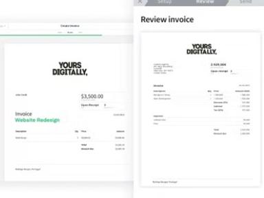 Fiverr Workspace Online invoices sent from anywhere