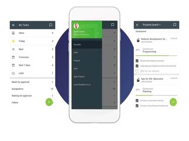 Flowlu Mobile View