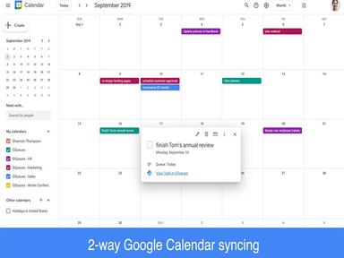 GQueues Google Calendar