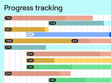 Ganttic Track Progress Anywhere
