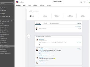 Glasscubes Team collaboration