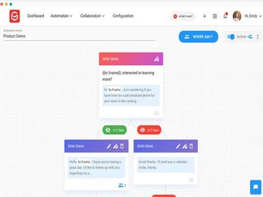 Gmelius - Dashboard