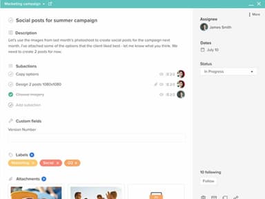 Track Actions and Tasks With Action Cards in Hive