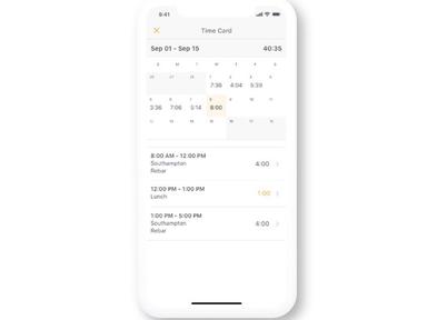 Hourly TimeCard