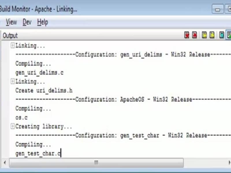 Incredibuild Apache Linking