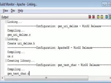 Incredibuild Apache Linking