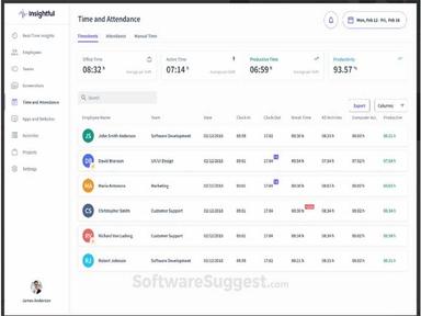 Insightful Software Time And Attendance