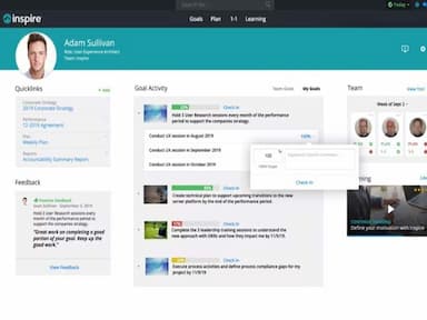 Goal Activities Snapshot