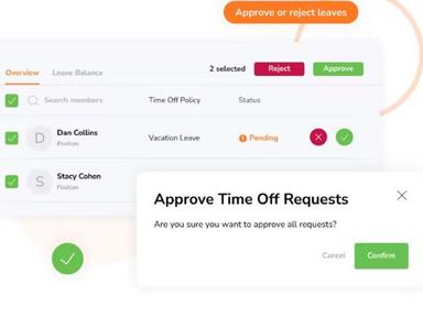   Jibble Approval Requests