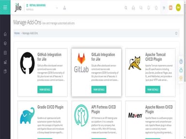 Jile Software View and Manage Subscribed ADD ONS