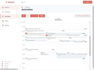 Lexor Software Calendar
