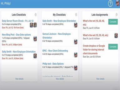 Manifestly custom dashboard
