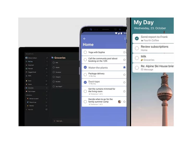 Microsoft To Do Desktop And Mobile Apps