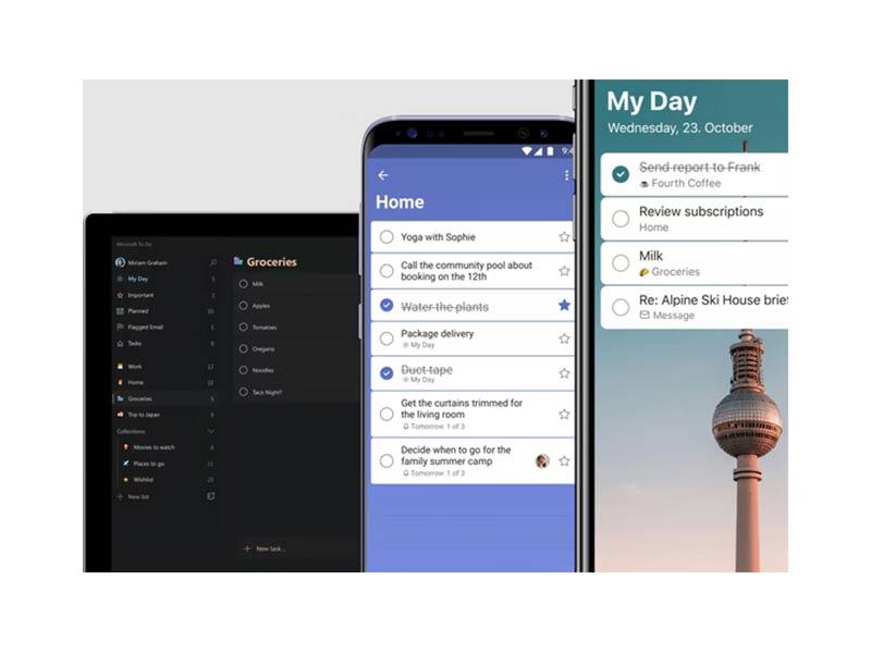 Microsoft To Do desktop and mobile apps
