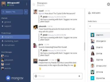 Mongrov Software Messaging