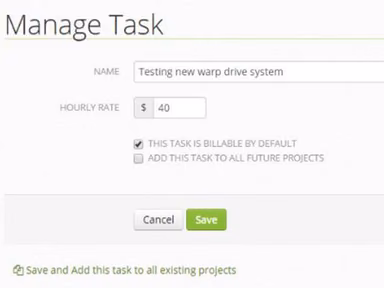 My Hours Add newtasks