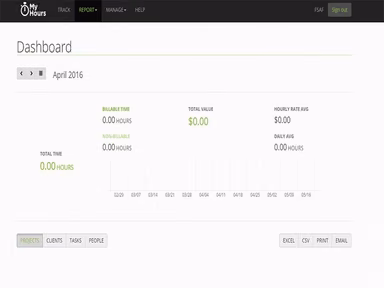 My Hours Dashboard