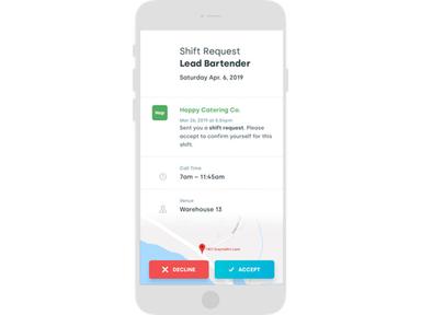 Nowsta Work Request Confirmation