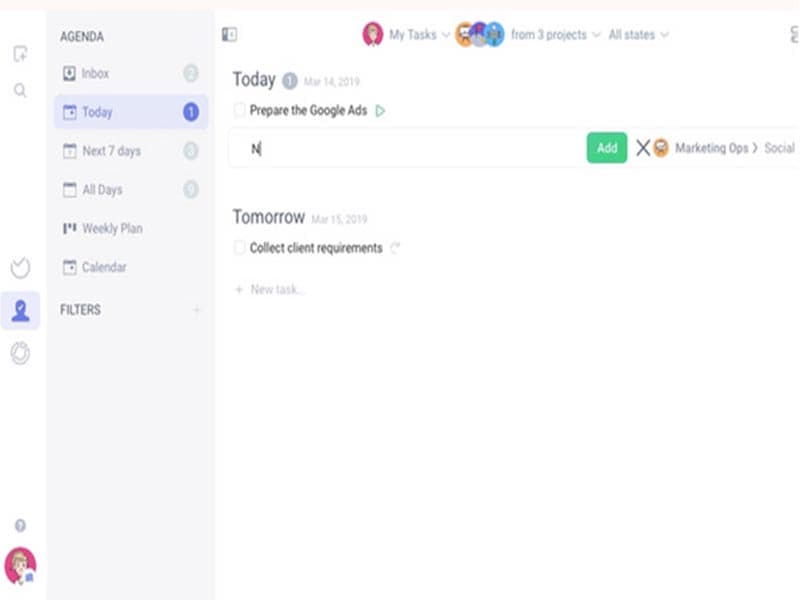 Ora Daily Agenda Screenshot