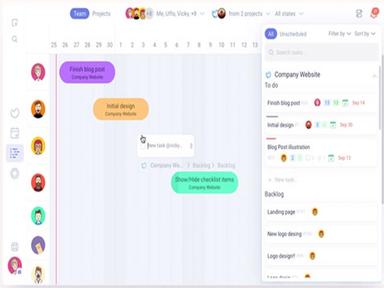 Ora Project Timeline Screenshot