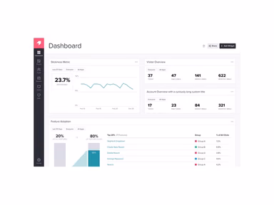 Pendo - Dashboard