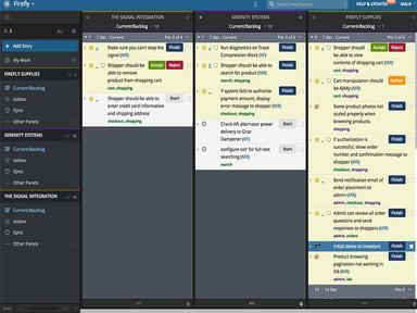 Pivotal Tracker - Multiple Project View