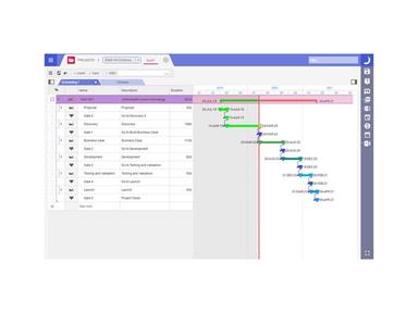 Planisware Gantt Overview