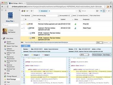 Polarion ALM Change and Configuration Management