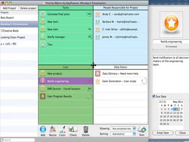 Priority Matrix Analytics
