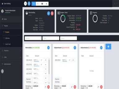 Projects Online Dashboard