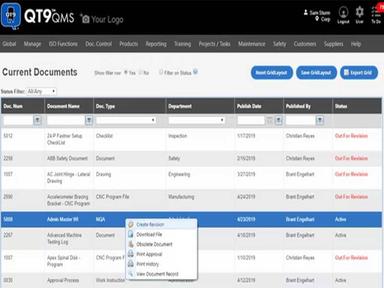 QT9 QMS Document Control Included