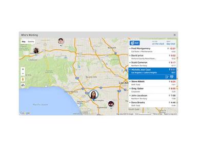 QuickBooks Time Software Maps