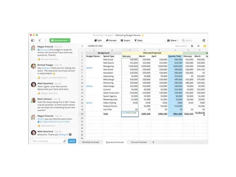 Quip Software Budget