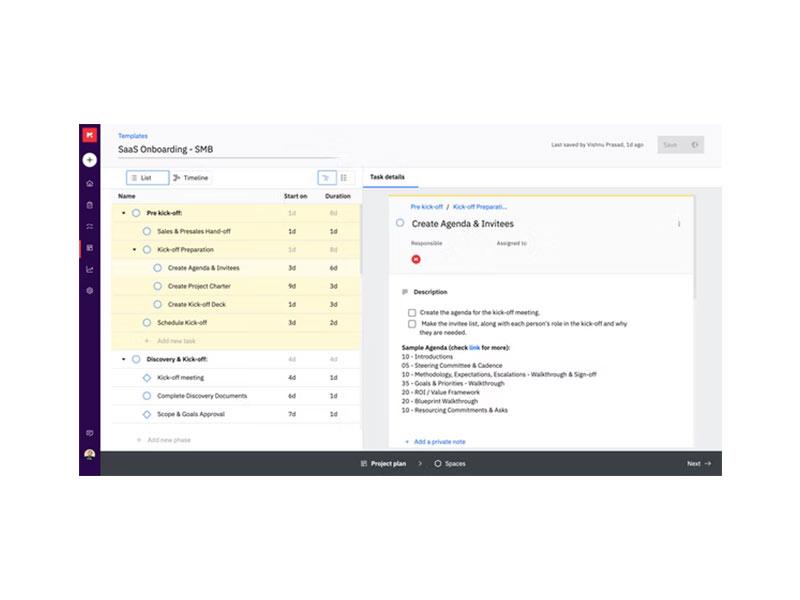 Rocketlane Create Detailed Project Delivery Tasks