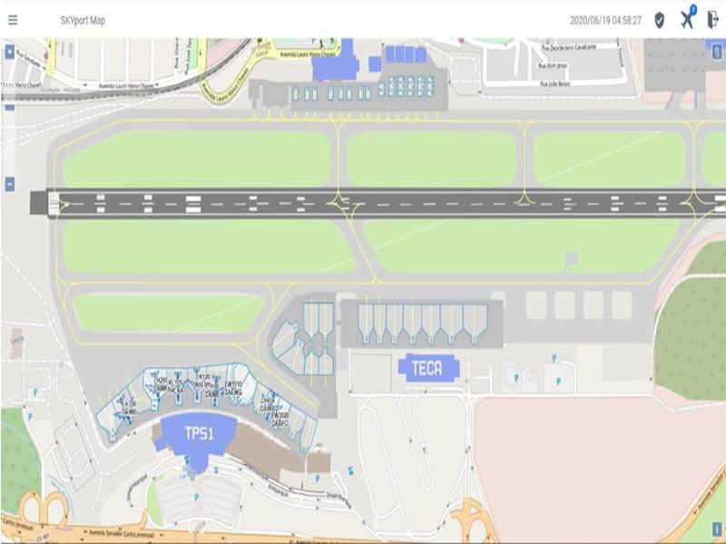 SKYport Map