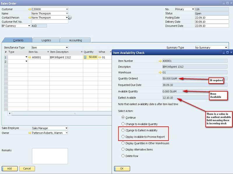 SAP Business One Sales Dashboards