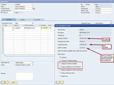 SAP Business One Sales Dashboards