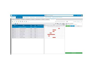 Sciforma Supervision Program Consolidation