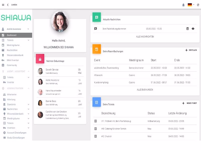 Shiawa Desktop Office Management