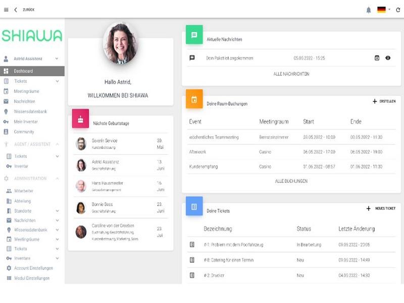 Shiawa Desktop Office Management