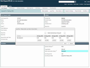 SmartCore Software Task workflow