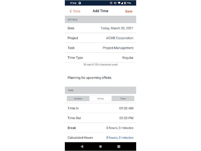 Mobile Time Extension